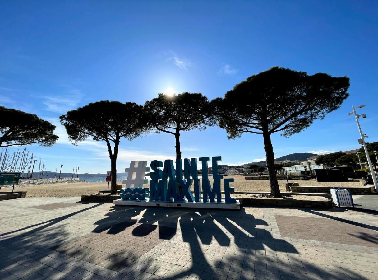 Appartement Sainte-Maxime, Plage De La Nartelle Luaran gambar